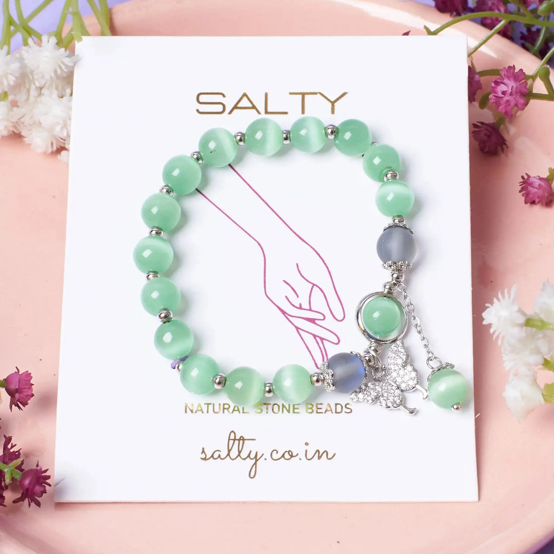Celestial Butterfly Beaded Band - Salty Accessories