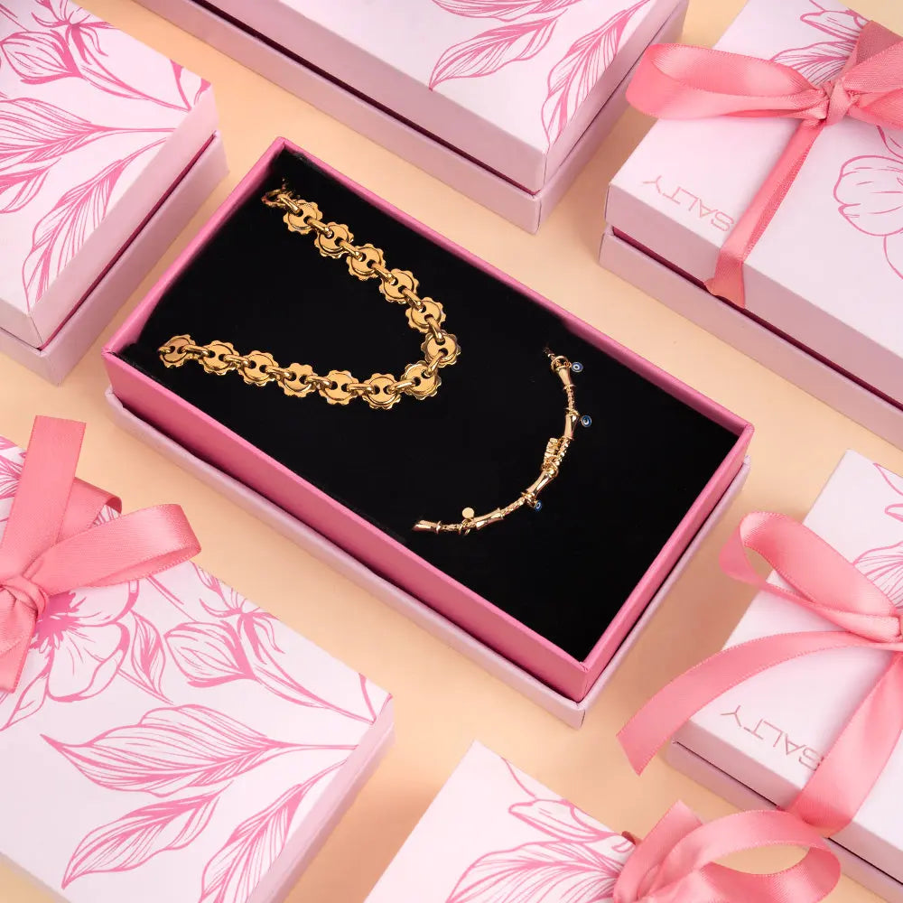 Celestial Guardian Bracelet and Necklace Combo | Salty