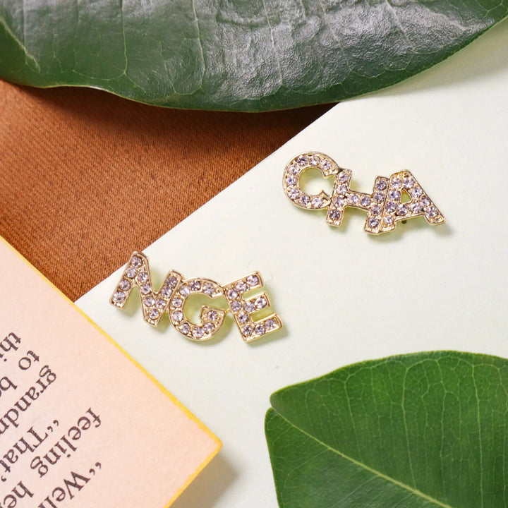 "Change" The World Studs - Salty Accessories