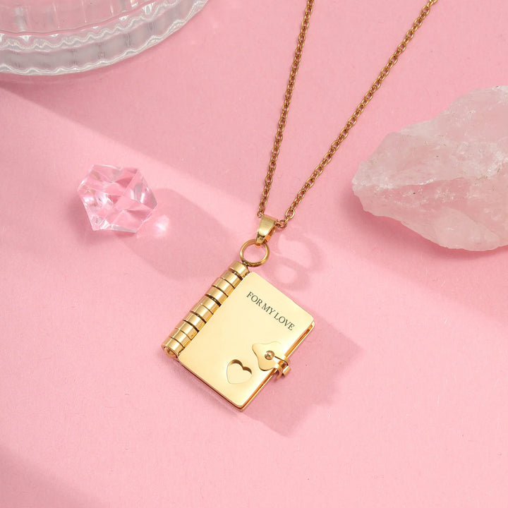 Chapter of Love Gold Necklace