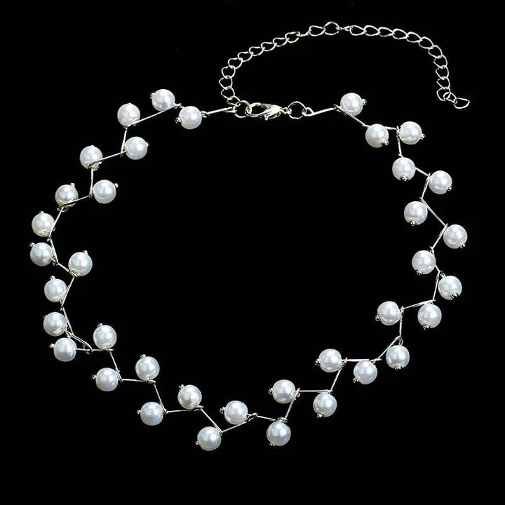 Charm Pearl Necklace - Salty Accessories