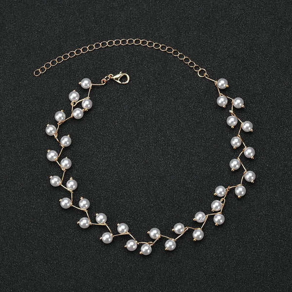 Charm Pearl Necklace