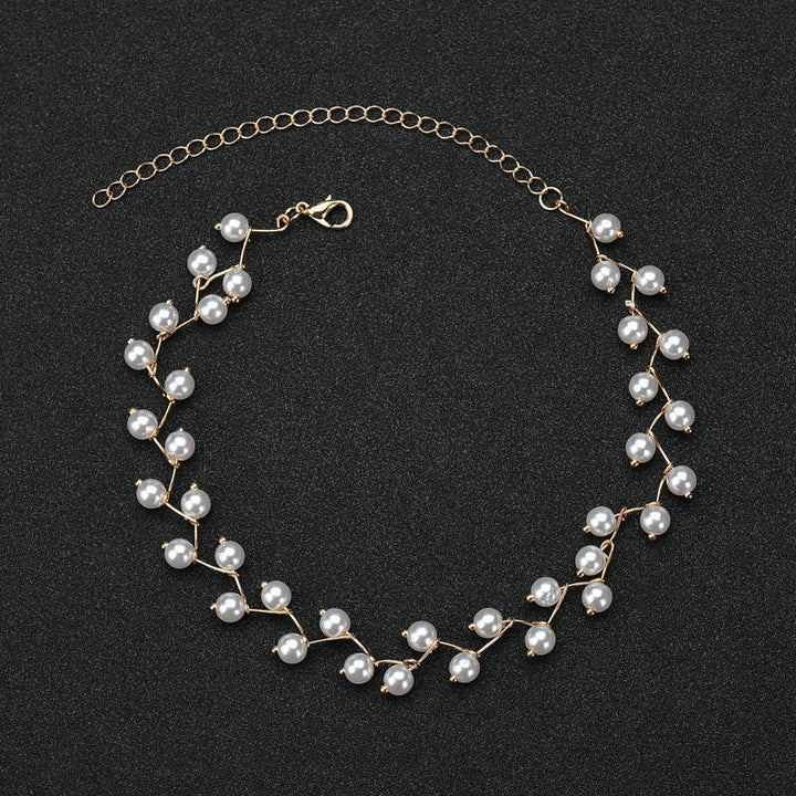 Charm Pearl Necklace - Salty Accessories