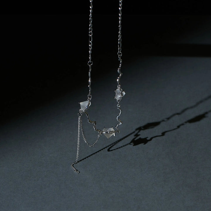 Charmed Princess Silver Necklace - Salty Accessories