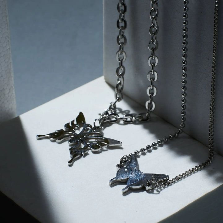Charming Chrysalis Layered Chain - Salty Accessories