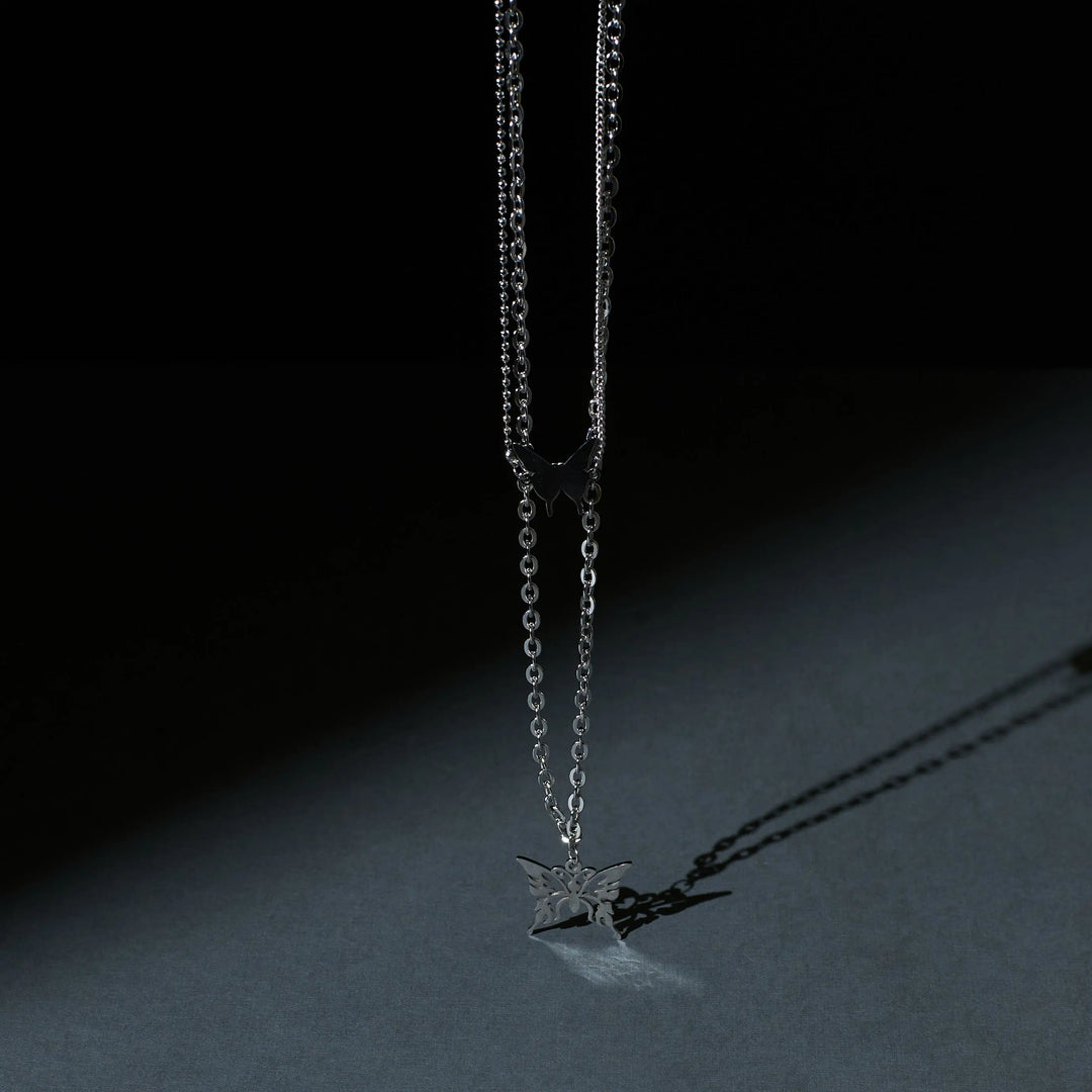 Charming Chrysalis Layered Chain - Salty Accessories