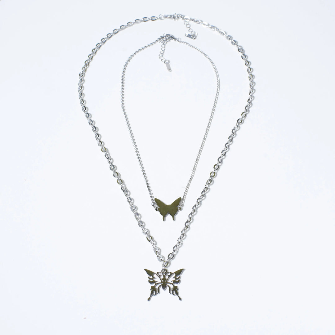 Charming Chrysalis Layered Chain - Salty Accessories