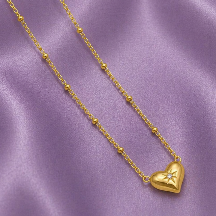 Starlit Heart Necklace