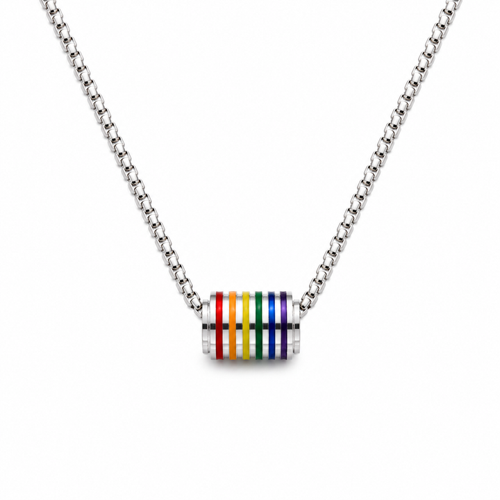 Nova Core Barrel Pendant Necklace
