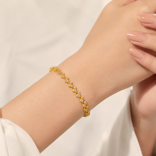 Diamond Enchantment Gold Bracelet