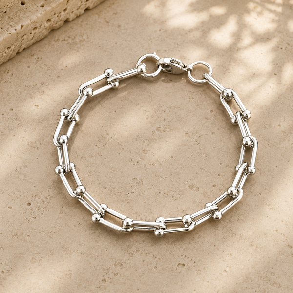 Sterling Rail Bracelet