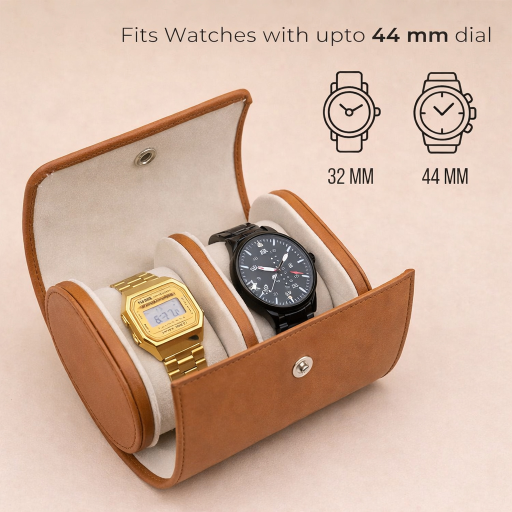 Couple Sync Watch Case Tan