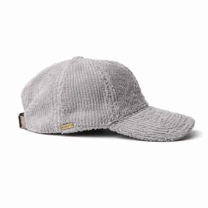 Cloud Soft Fuzzy Cotton Baseball Cap - Grey