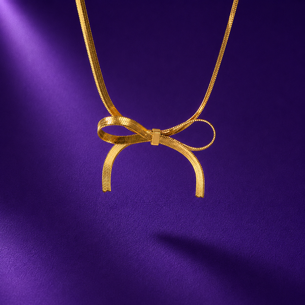 Sweetheart Ribbon Necklace