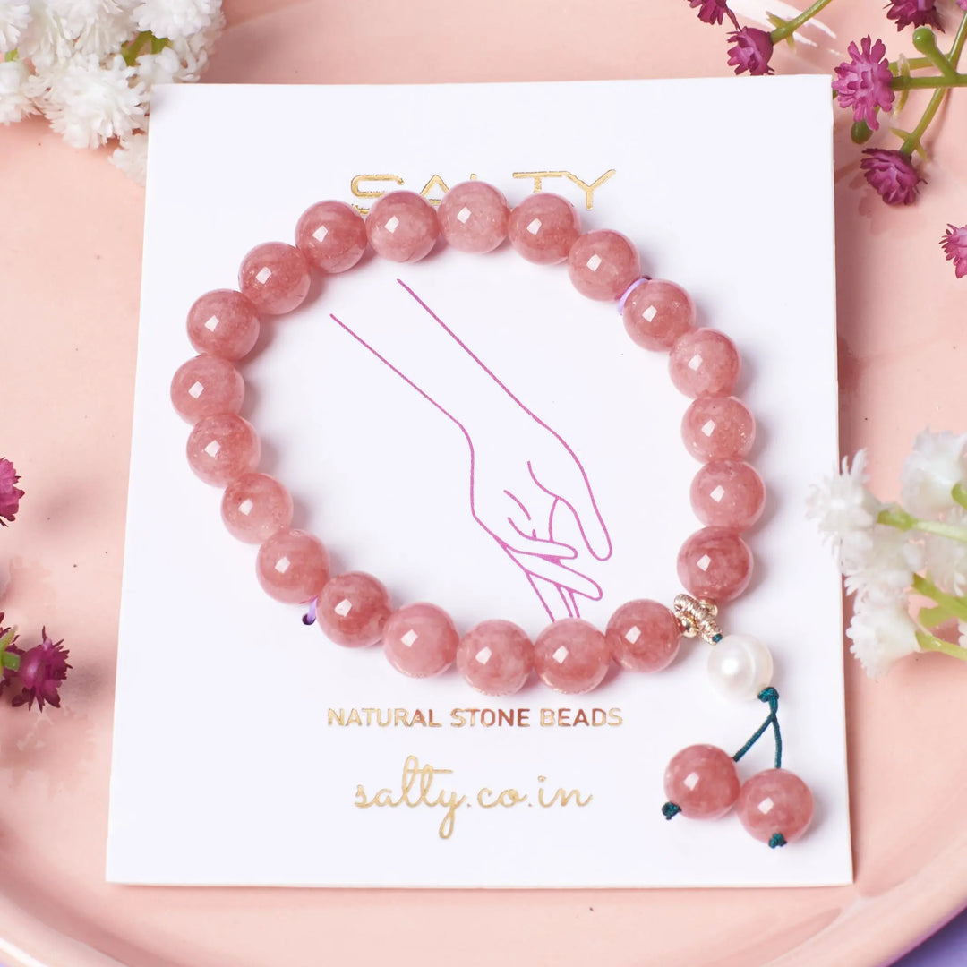 Cherry Blossom Beaded Band | Salty