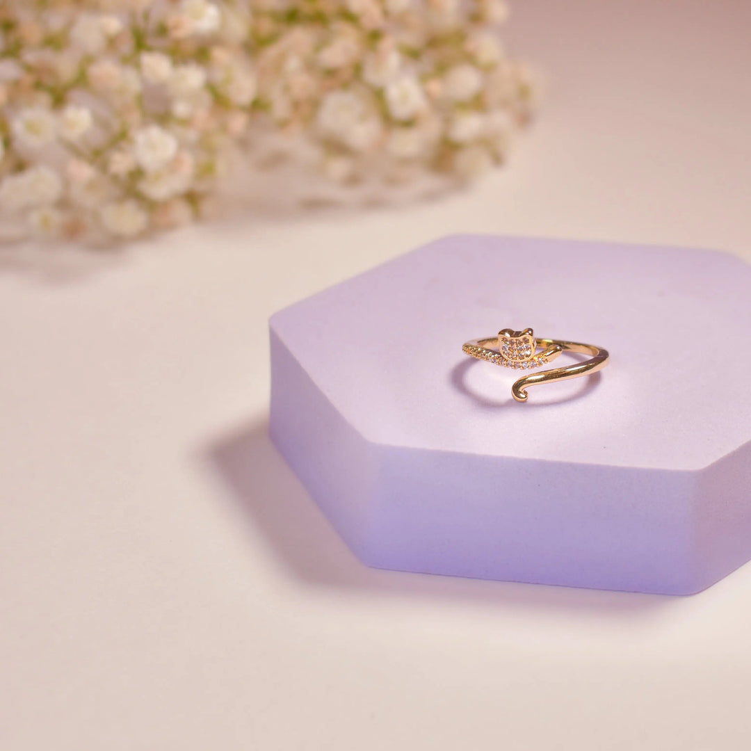 Chic Cat Ring | Salty