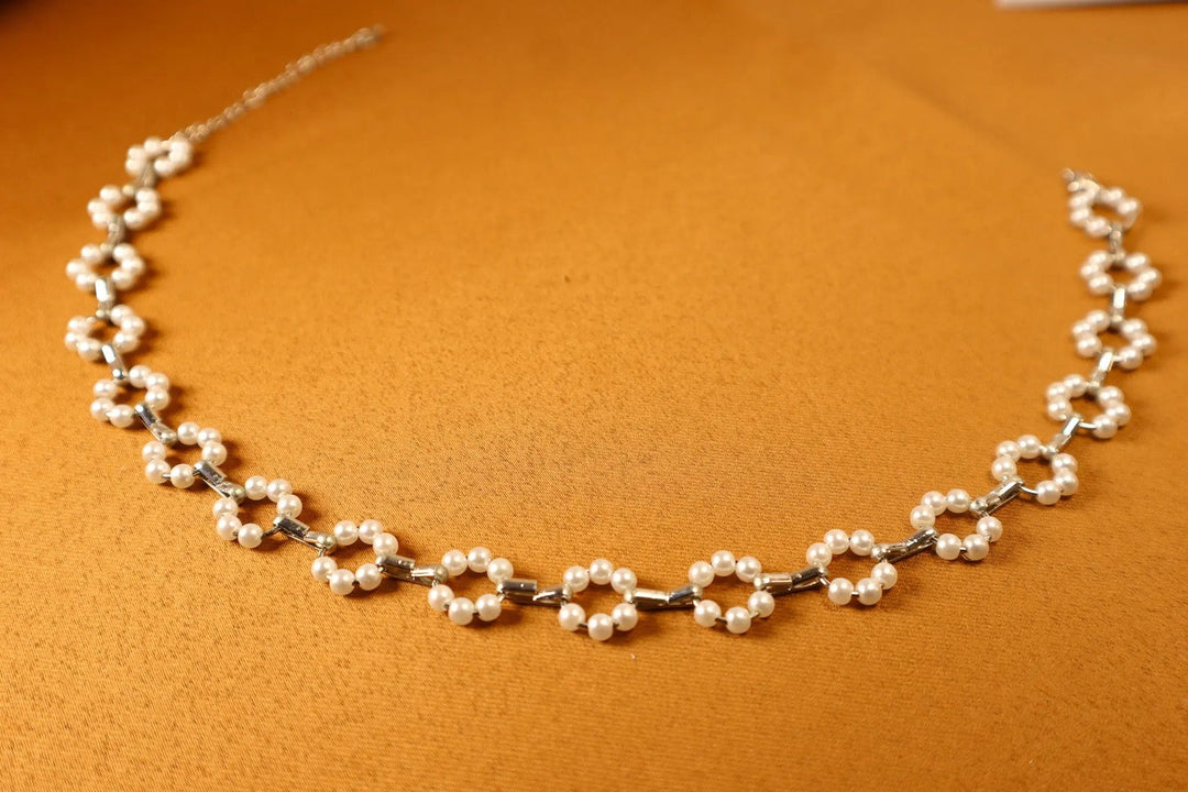 Chic Short Choker - Silver - Salty Accessories
