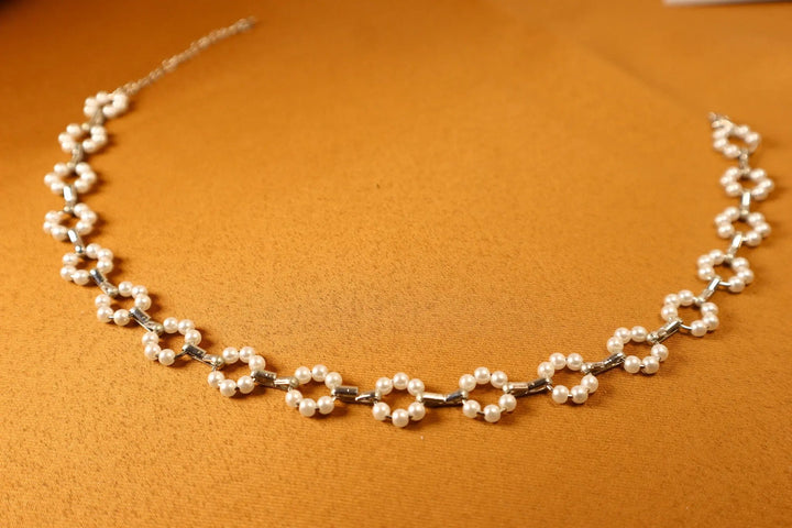 Chic Short Choker - Silver - Salty Accessories