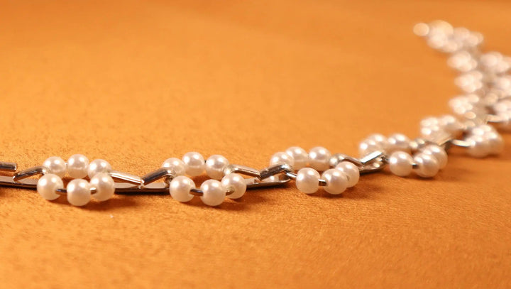 Chic Short Choker - Silver - Salty Accessories