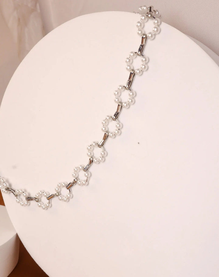Chic Short Choker - Silver - Salty Accessories