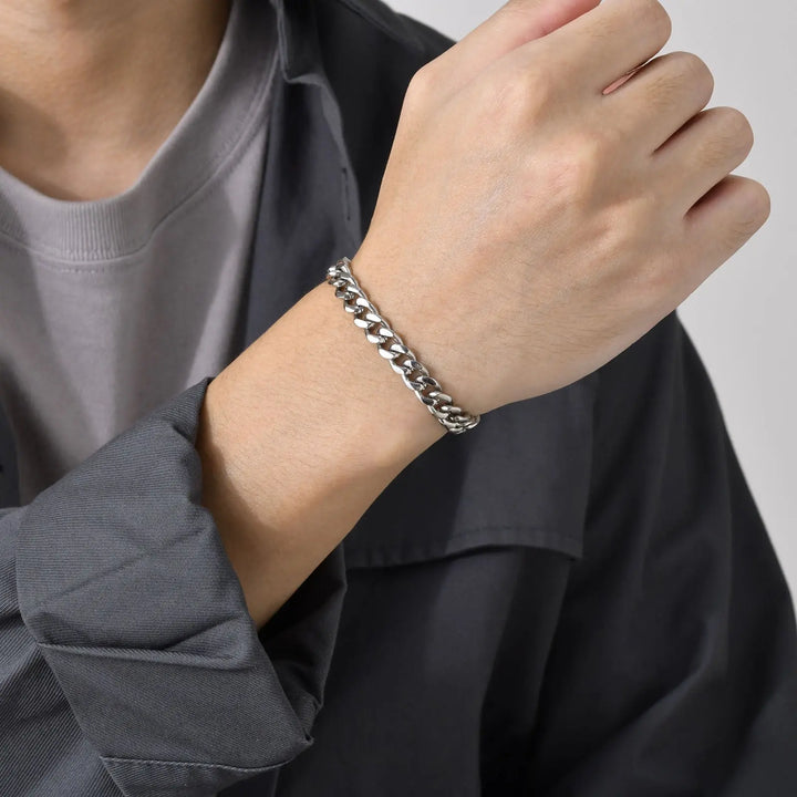 Chic Silver Link Bracelet - Salty Accessories
