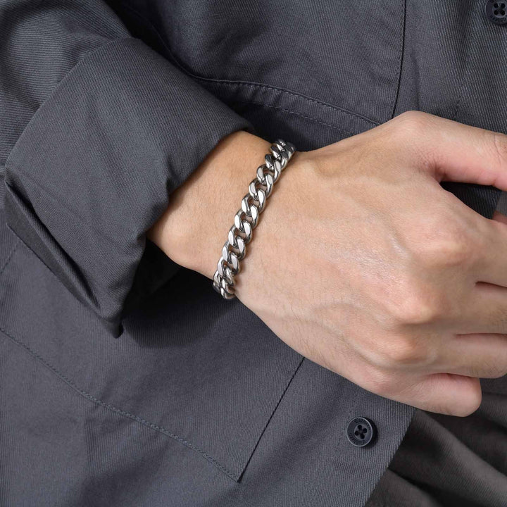 Chic Silver Link Bracelet - Salty Accessories