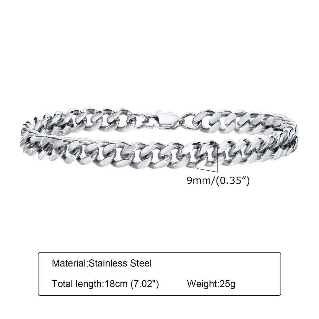 Chic Silver Link Bracelet - Salty Accessories