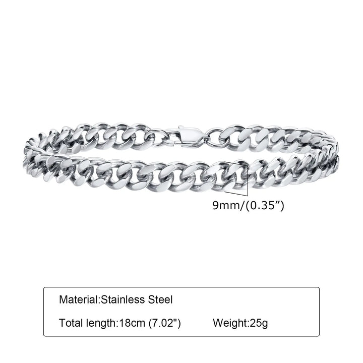 Chic Silver Link Bracelet - Salty Accessories
