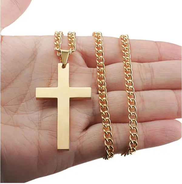 Christ's Crucifix Gold Chain