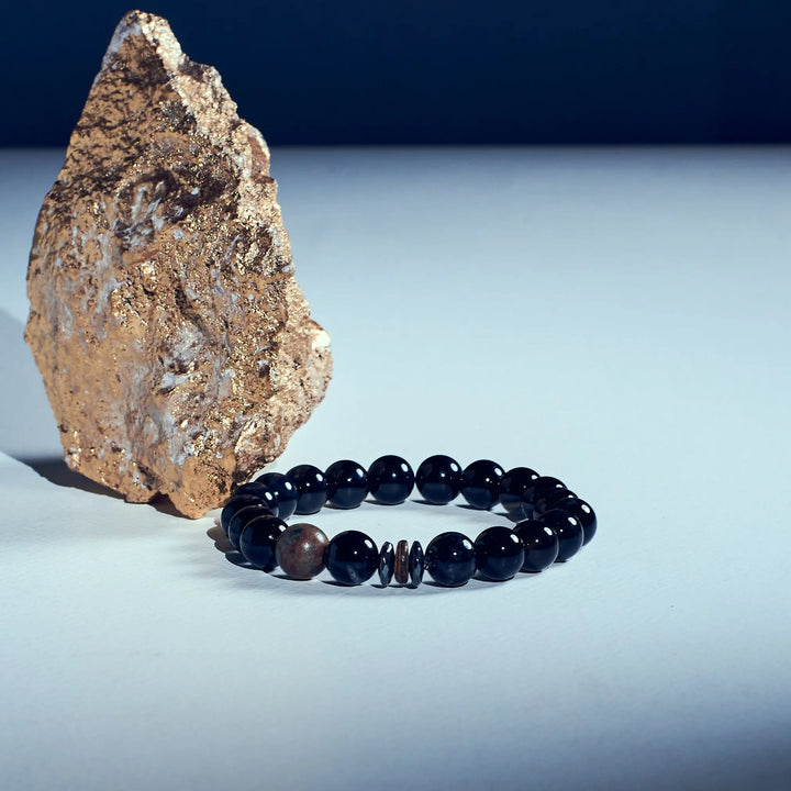 Chrome Diopside Beaded Bracelet - Salty Accessories