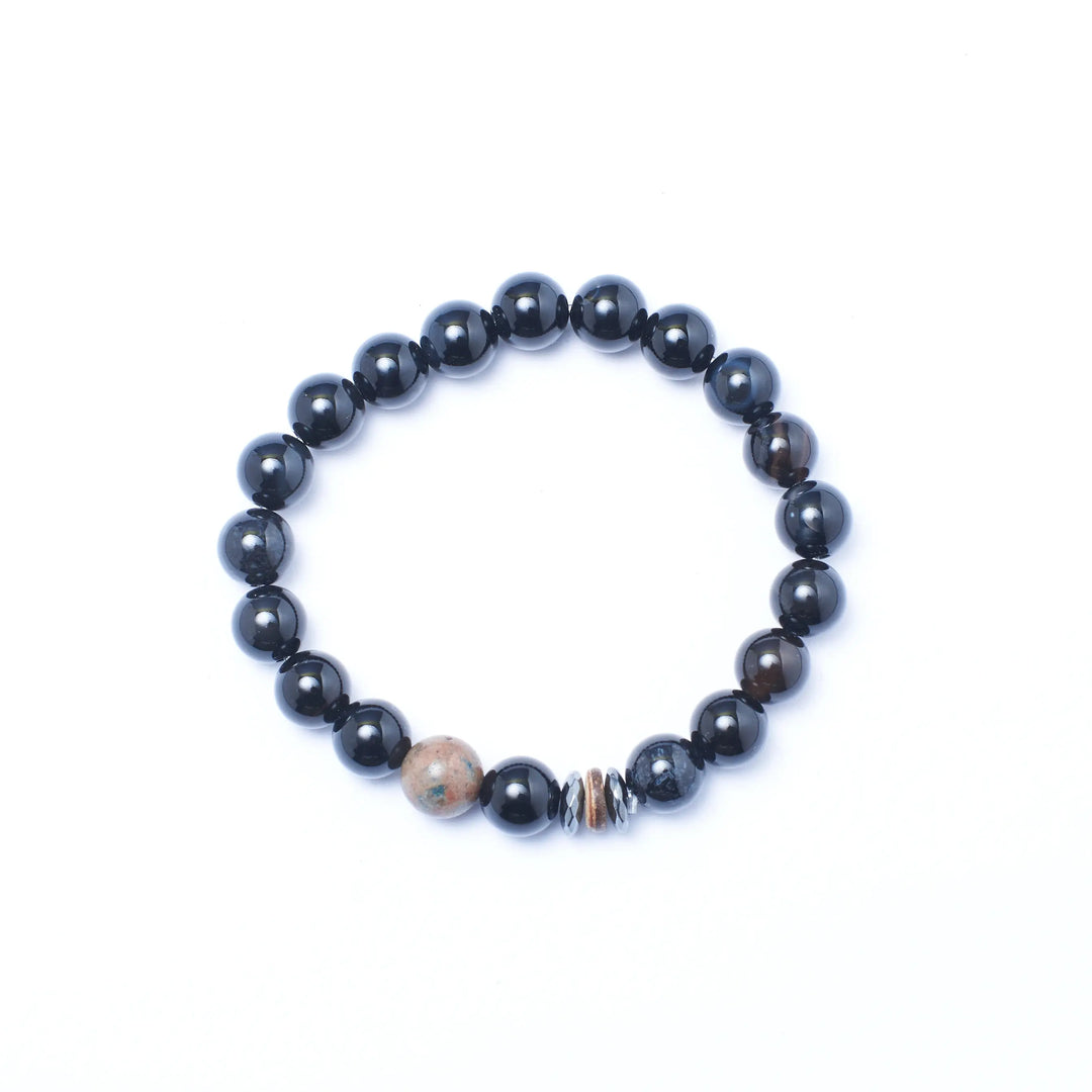 Chrome Diopside Beaded Bracelet - Salty Accessories