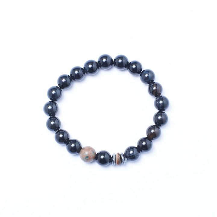 Chrome Diopside Beaded Bracelet - Salty Accessories