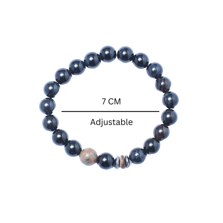 Chrome Diopside Beaded Bracelet - Salty Accessories