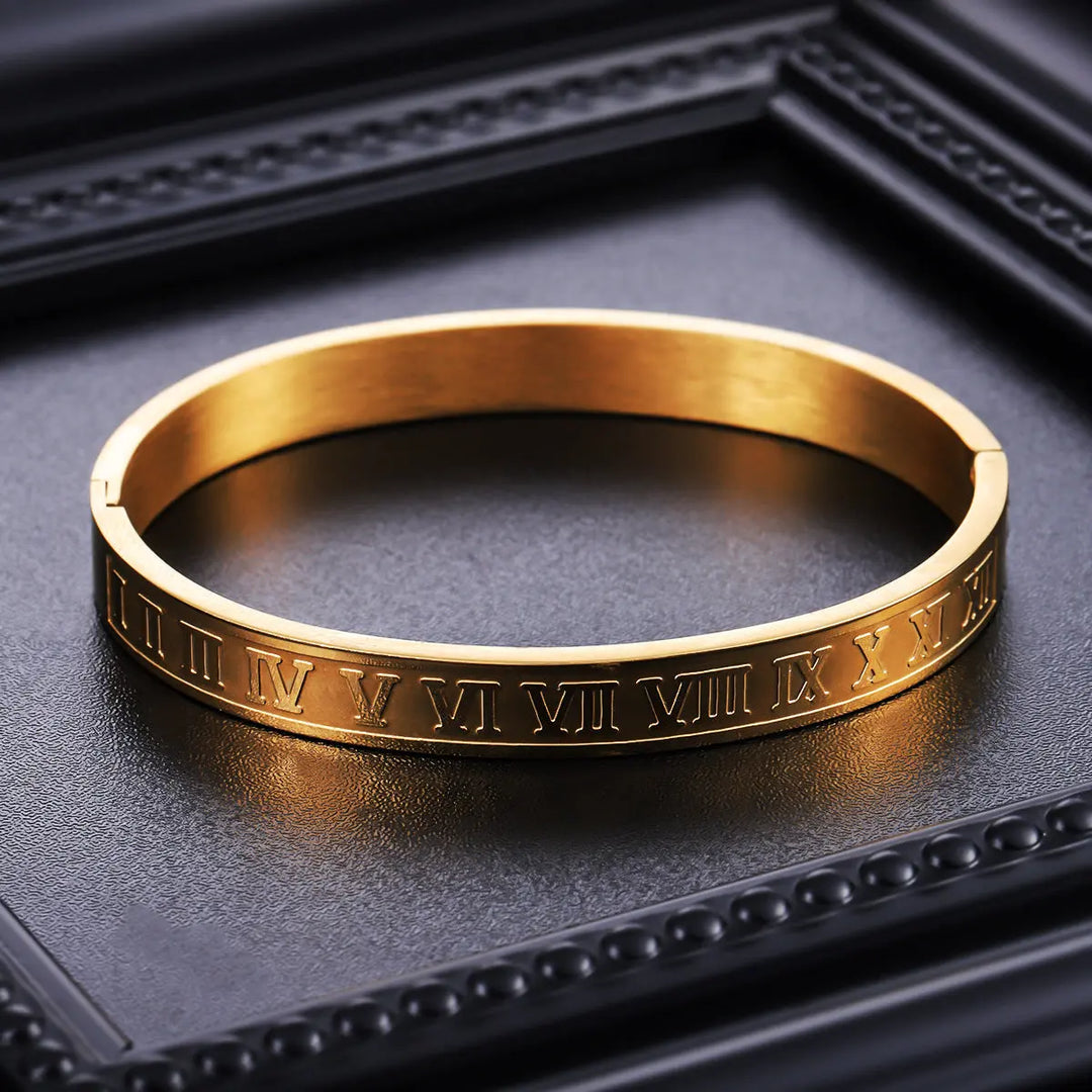 Chronos Roman Bangle Bracelet | Salty