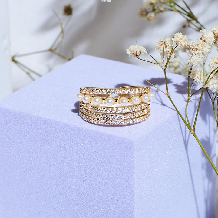 Chunked Marvelous Gold Ring - Salty Accessories