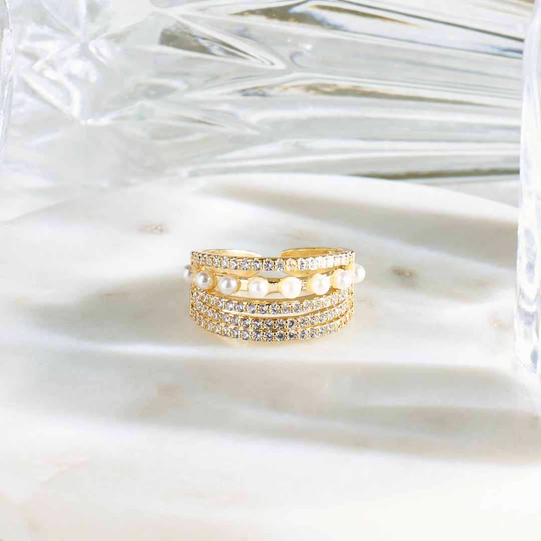 Chunked Marvelous Gold Ring - Salty Accessories