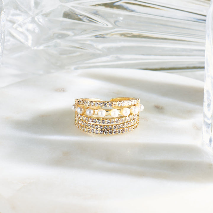 Chunked Marvelous Gold Ring - Salty Accessories