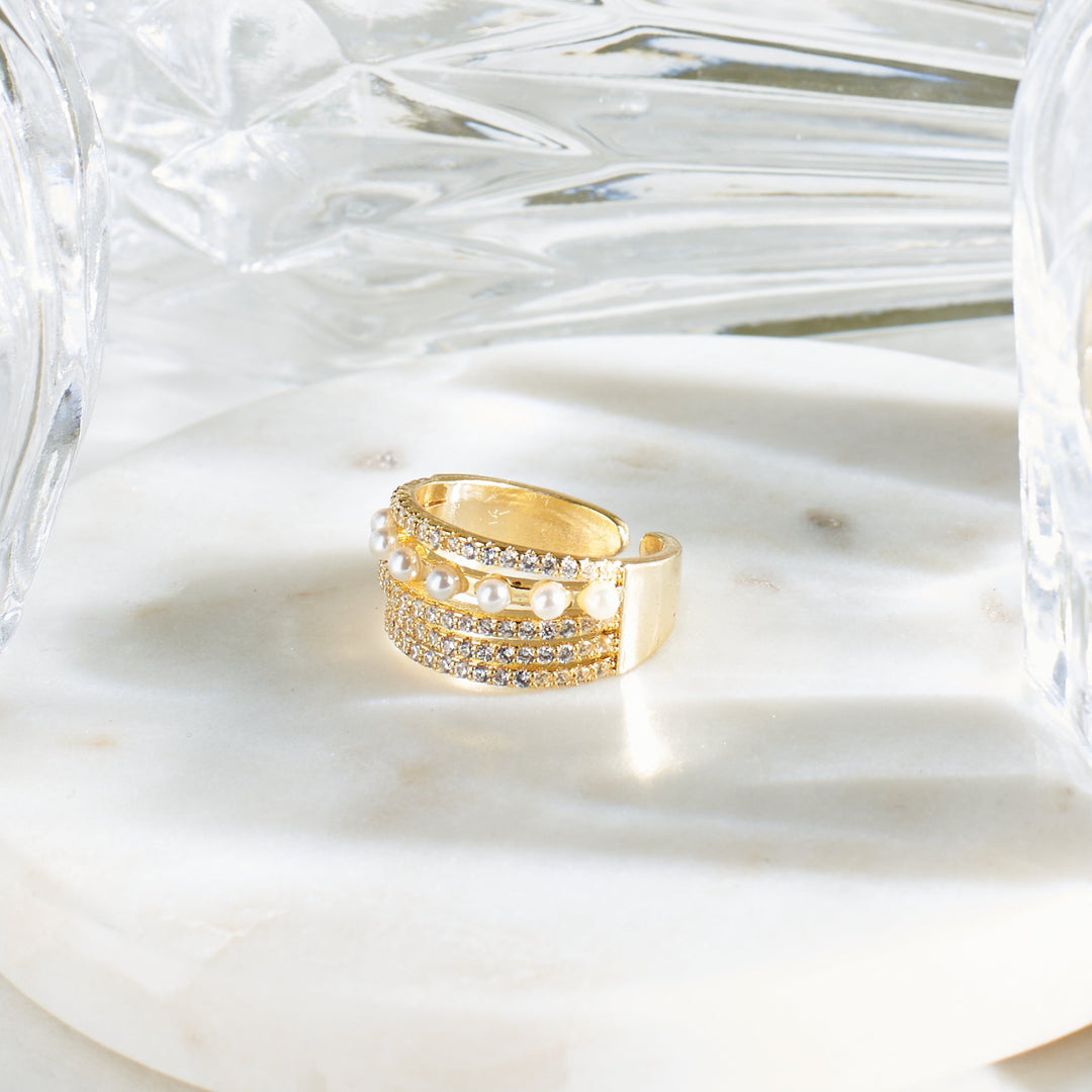 Chunked Marvelous Gold Ring - Salty Accessories