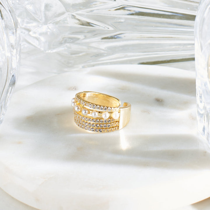 Chunked Marvelous Gold Ring - Salty Accessories