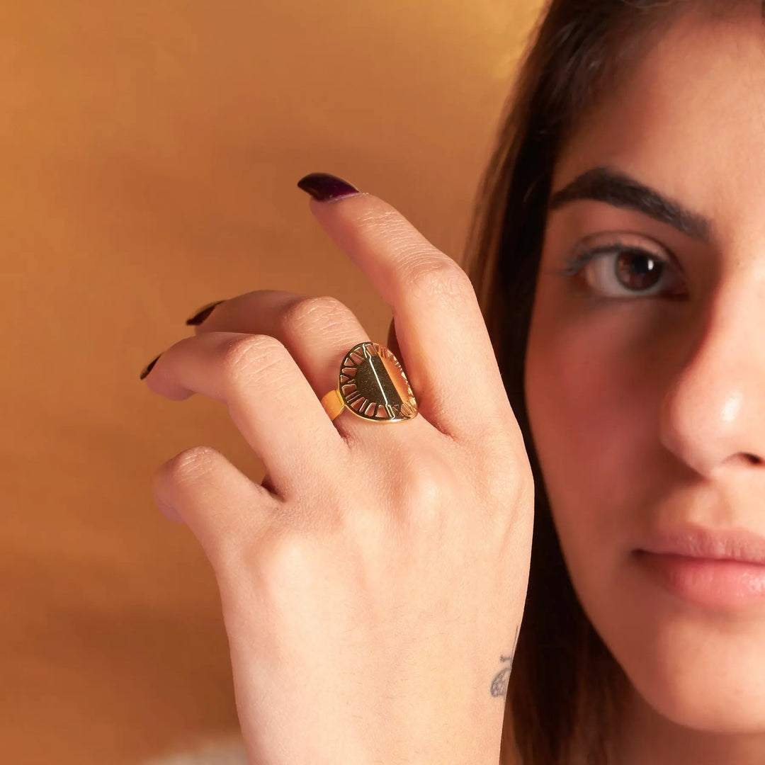 Chunky Auric Ring - Salty Accessories