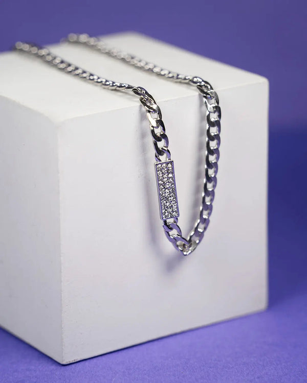 Chunky Silver Necklace
