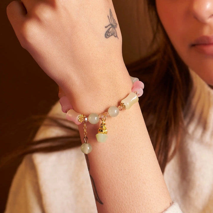 Citrine Joyful Beaded Bracelet - Salty Accessories