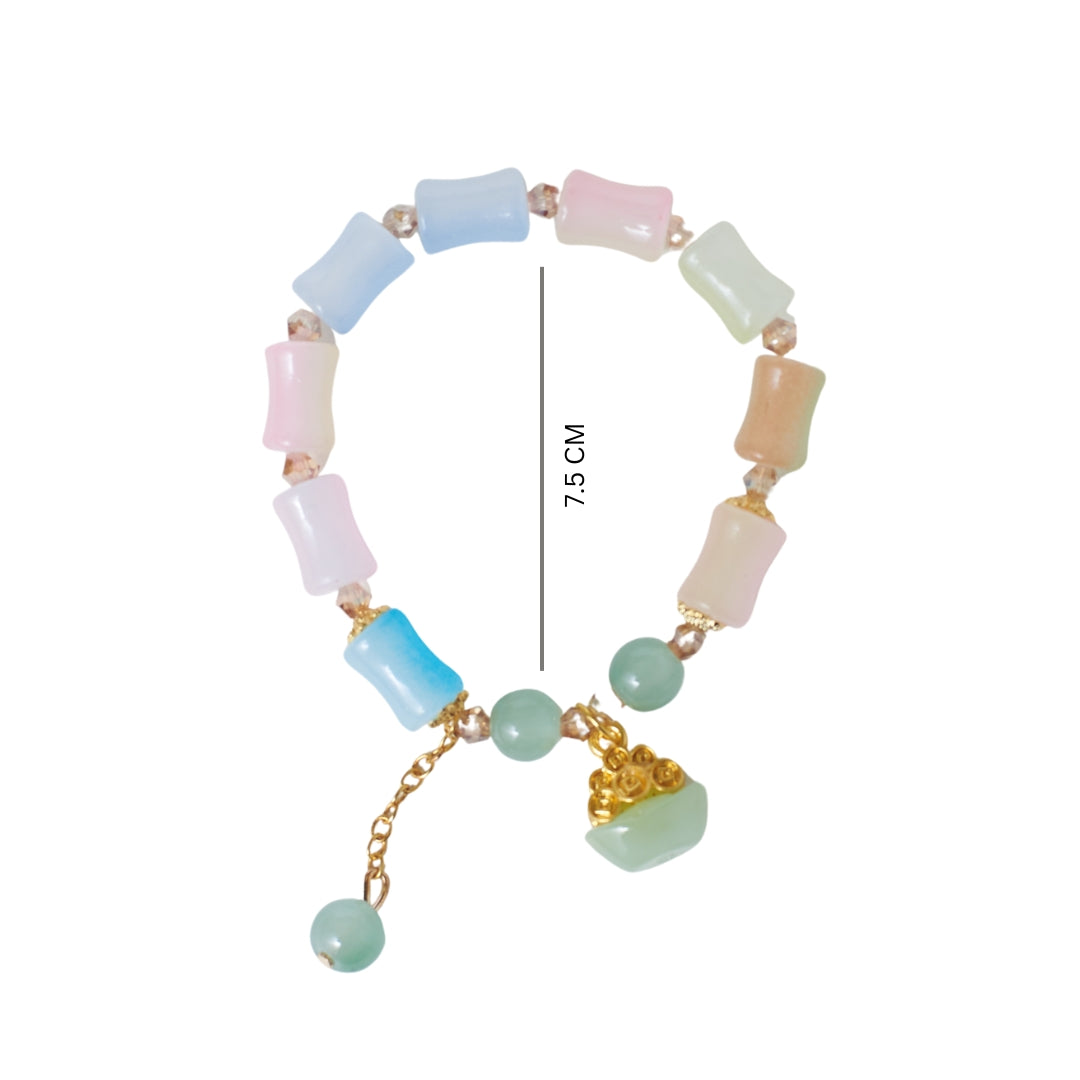 Citrine Joyful Beaded Bracelet | Salty