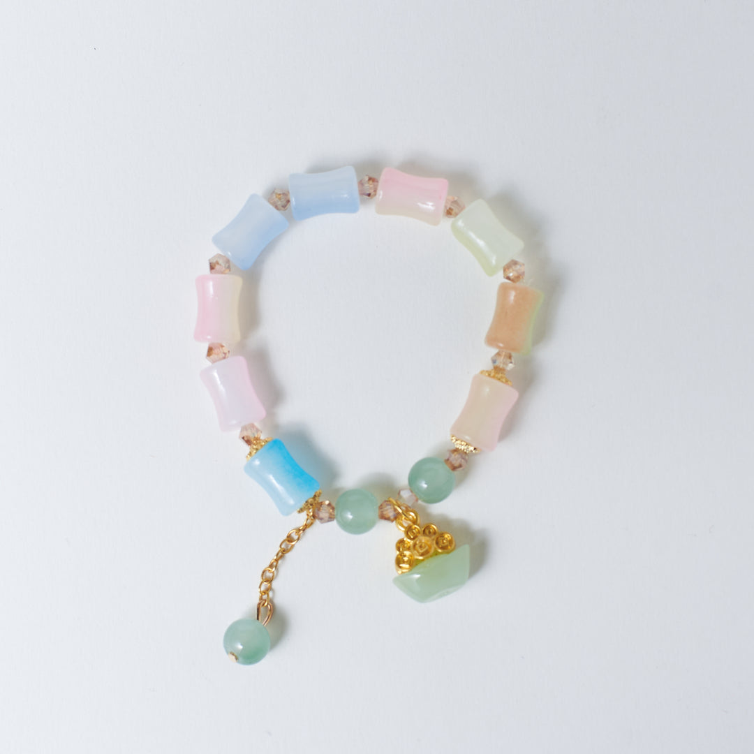 Citrine Joyful Beaded Bracelet Salty