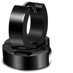 Classic Black Hoops - Salty Accessories