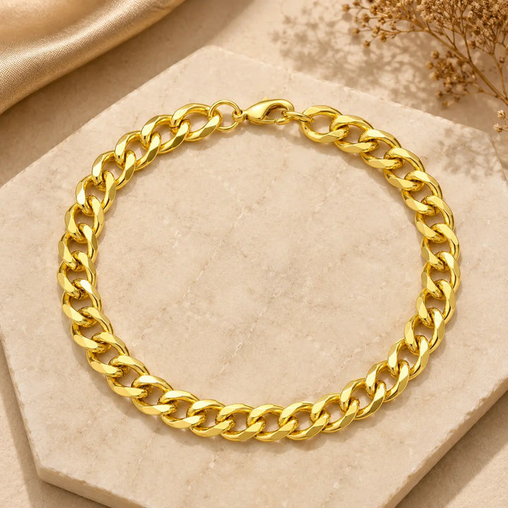 Classic Cuban Gold Bracelet | Salty