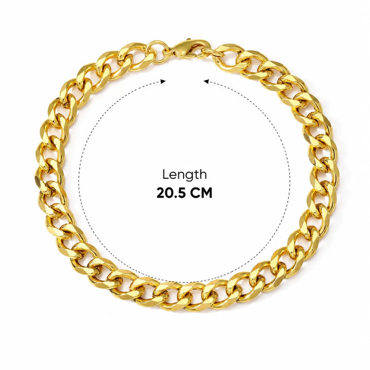 Classic Cuban Gold Bracelet | Salty