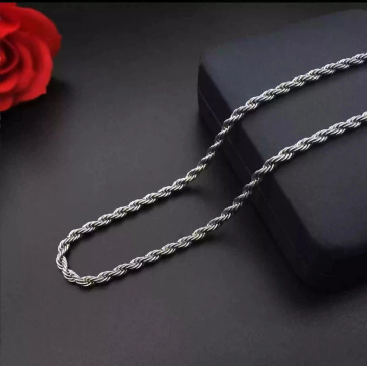 Classic Mec Silver Chain - Salty Accessories