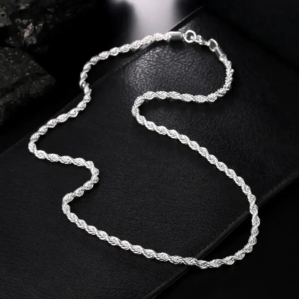 Classic Mec Silver Chain - Salty Accessories