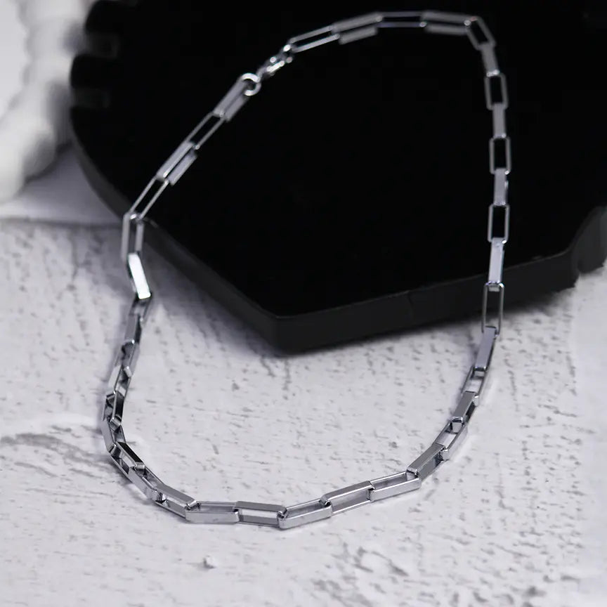 Classic Paper Link Stainless Steel Chain